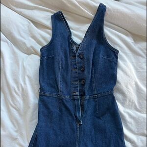 Universal Thread Jean Denim Sleeveless Pantsuit